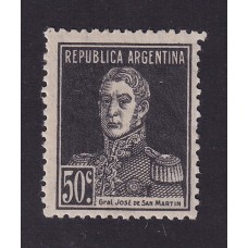ARGENTINA 1923 GJ 585 ESTAMPILLA NUEVA CON GOMA U$ 8